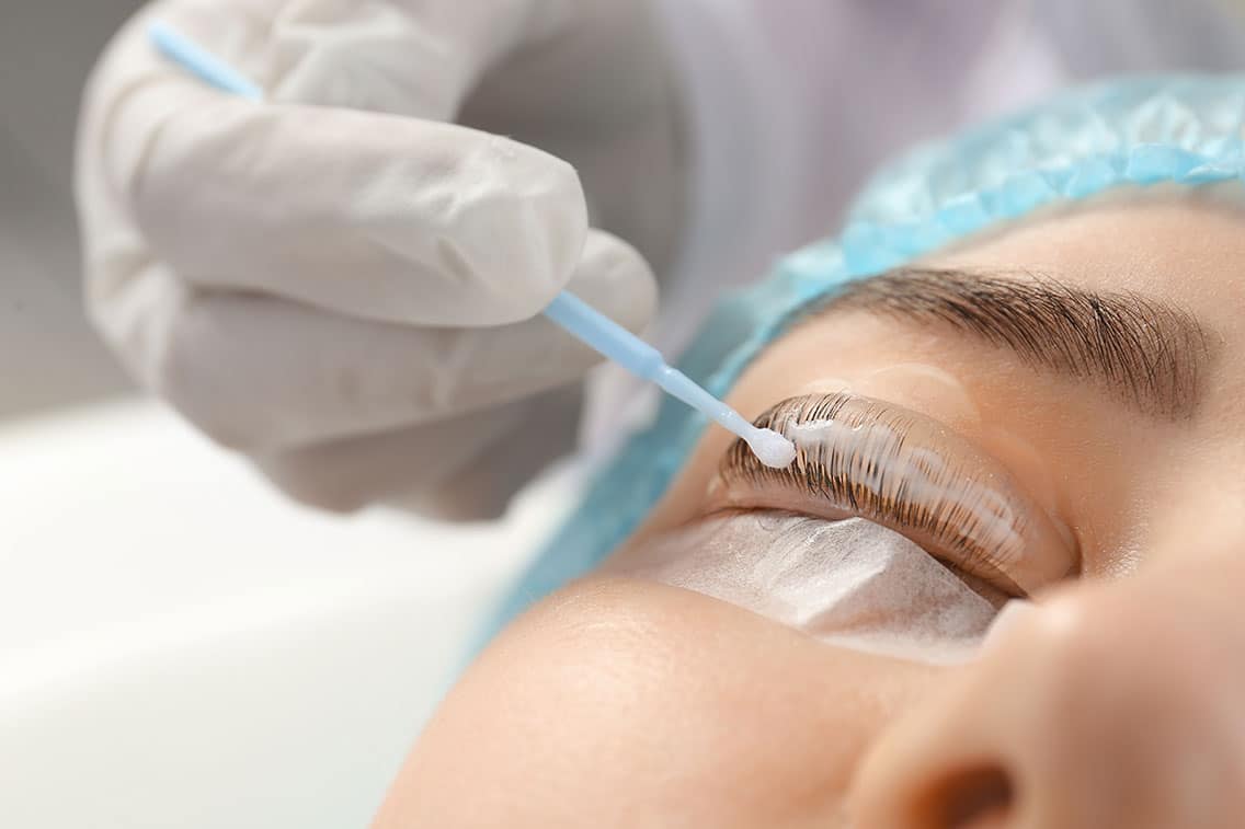 Wimpernlifting Behandlung in Frankfurt Riedberg