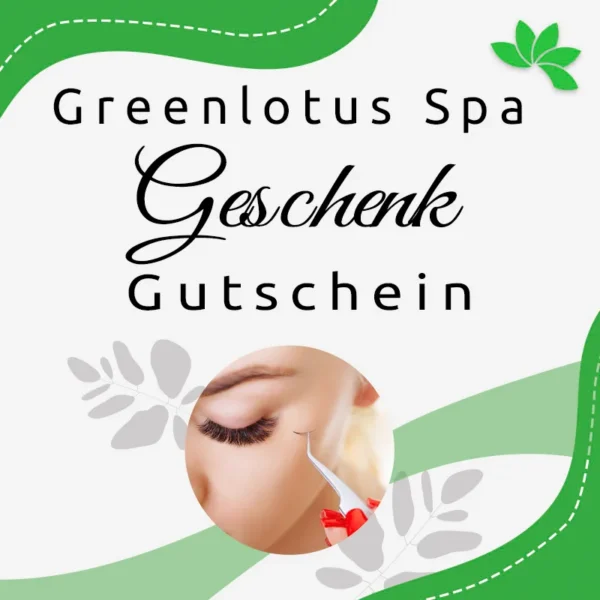 Geschenkgutschein für Frauen in Frankfurt. Greenlotus Spa