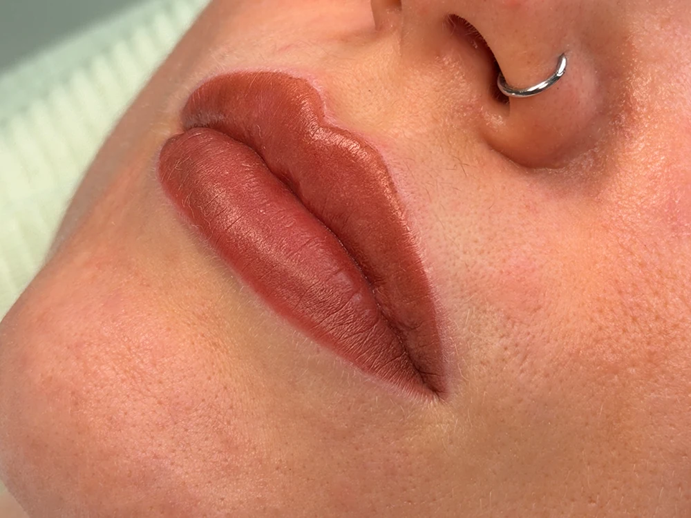 Lippenpigmentierung im Greenlotus Spa (nach der Behandlung)